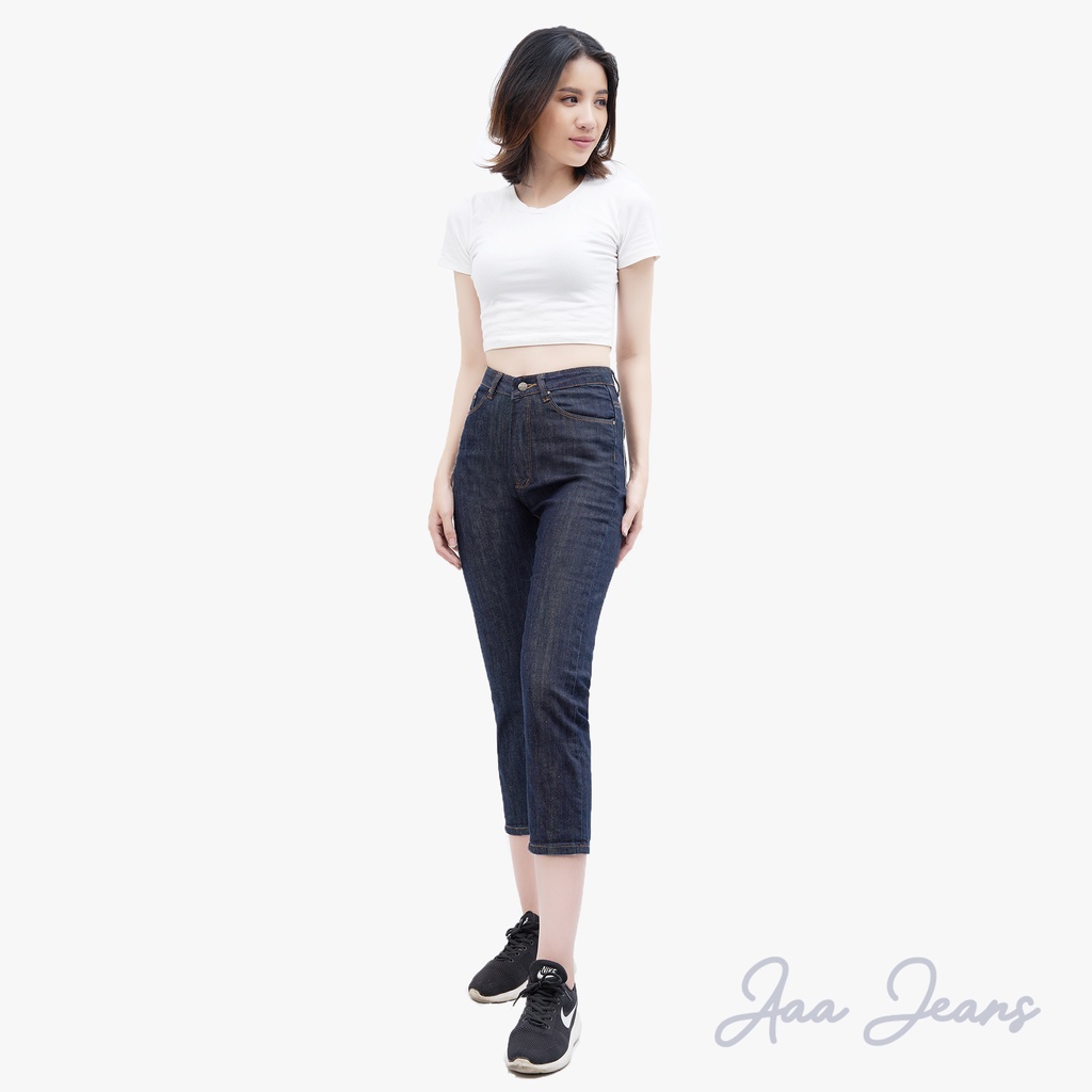 Quần Jean Nữ Aaa Jeans Boyfriend Lưng Cao - Ucsd Selvedge