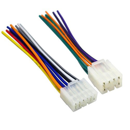 dây jack kết nối nguồn và loa cho đầu CD DVD Toyota Camry Vios Inova Fotuner Yaris....