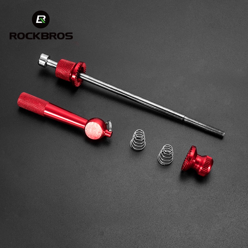 ROCKBROS Khóa Bánh Xe Đạp Leo Núi MTB Siêu Nhẹ Chống Trộm 2 Màu
