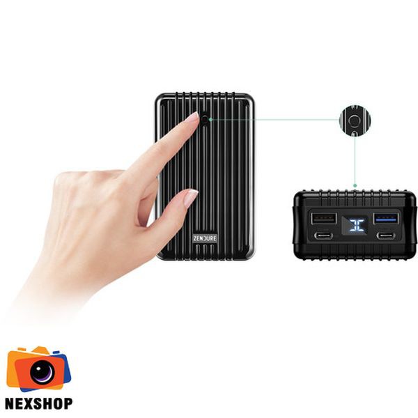 Pin dự phòng 27.000mAh typeC  ZENDURE ZDA8PDP-B | Đen | Chính hãng