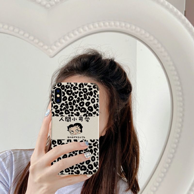Ốp Điện Thoại Họa Tiết Hoạt Hình Dễ Thương Cho IPhone 6 6sPlus 7 8Plus XS XR XSMAX 11 promax 12 12promax