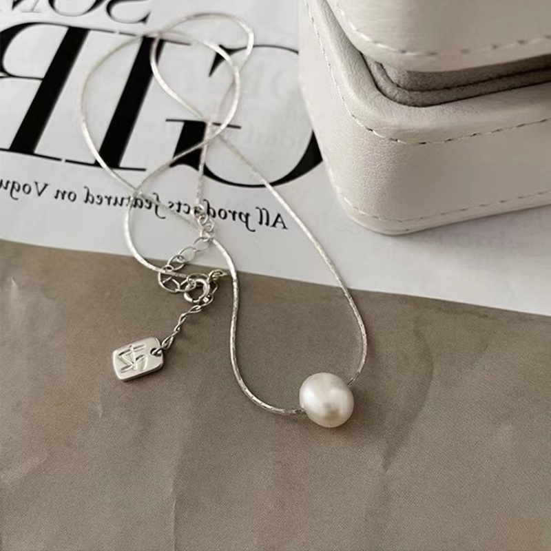 Vòng cổ phụ nữ mới vòng cổ trang sức ngọc trai đơn giản