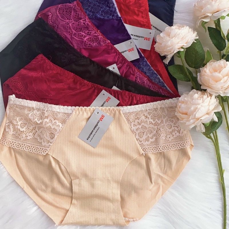 [Mã 12FASHIONSALE1 giảm 10K đơn 50K] QUẦN LÓT SU PHA REN MỀM ĐẸP ẢNH TỰ CHỤP | BigBuy360 - bigbuy360.vn