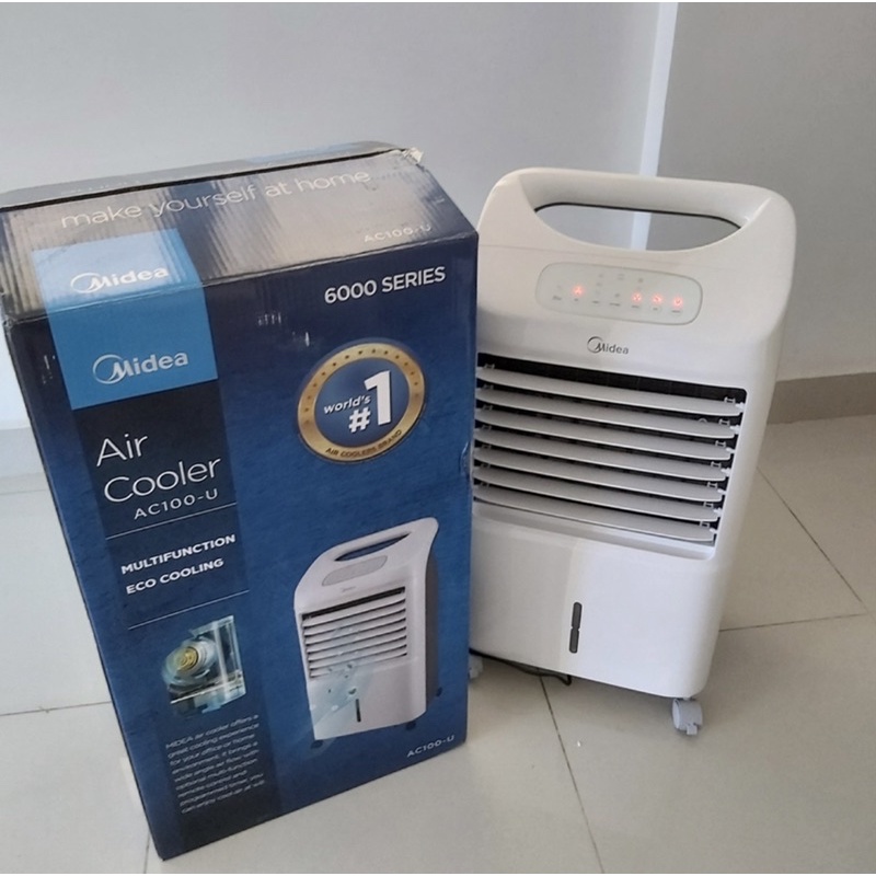 Quạt điều hòa, quạt hơi nước Midea AC100-U hàng trưng bày bảo hành 6 tháng