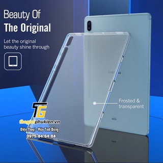 Ốp lưng samsung galaxy tab s7, tab s7 plus, tab s7 fe silicon dẻo trong suốt