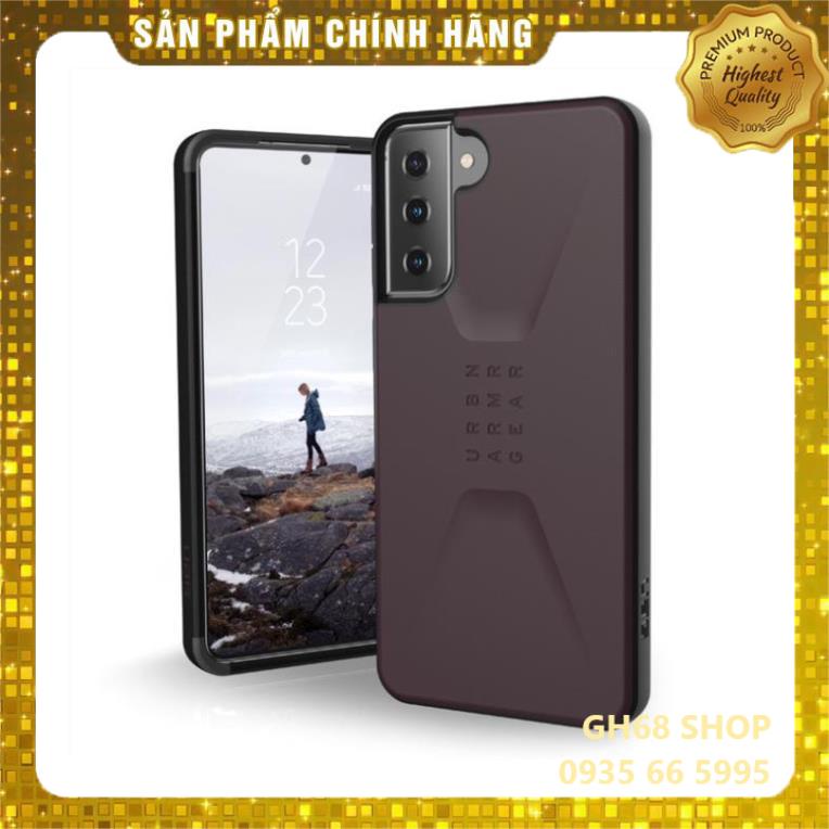 Ốp lưng cho Samsung Galaxy S21/ S21 Plus/ S21 Ultra Hiệu UAG Civilian chống sốc bảo vệ máy cực tốt