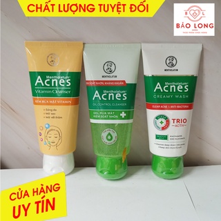 Kem Rửa Mặt Ngừa Mụn Mentholatum Acnes 100g