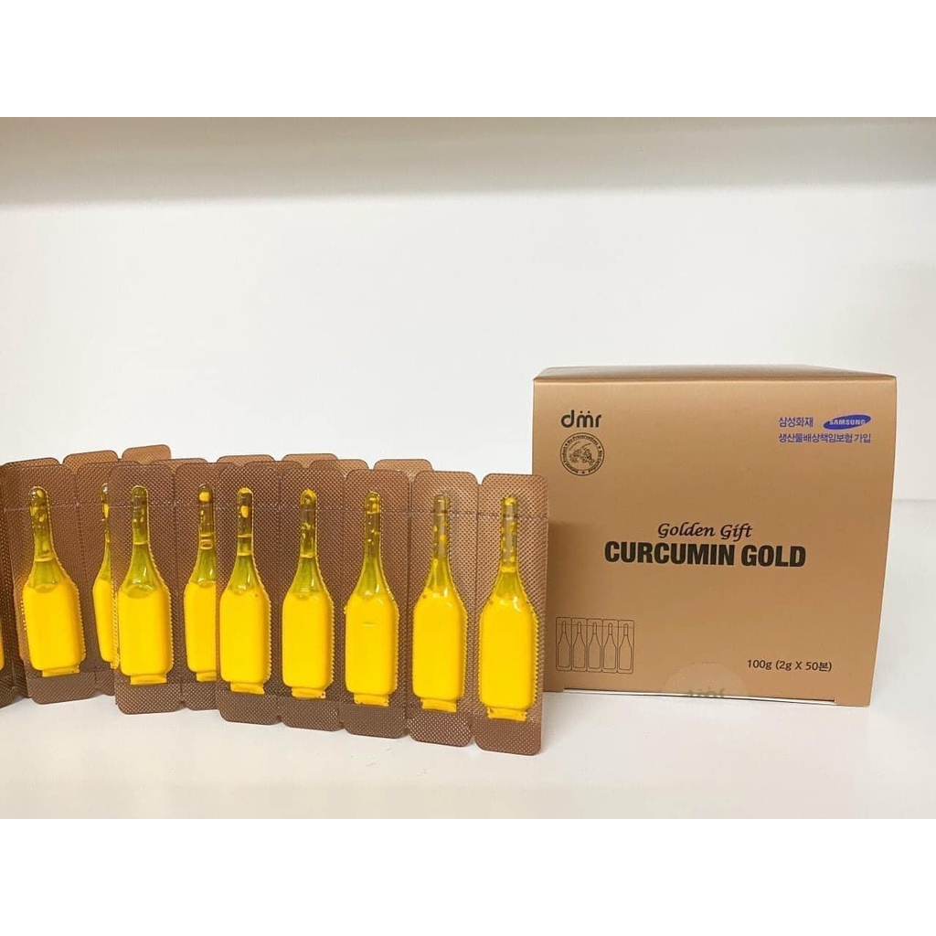 Tinh Nghệ Nano Curcumin Gold Hàn Quốc Mẫu Mới