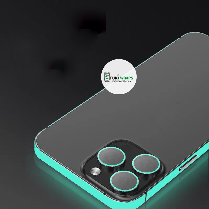 Combo 2 Bộ Dán Viền Dạ Quang Dành Cho IP 13promax , 13pro , 13mini , ip13 , 12promax , 12pro , 12mini  - FukiShop