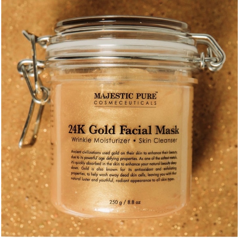Tinh chất mặt nạ vàng24K Majestic Pure Gold Facial Mask 250g USA
