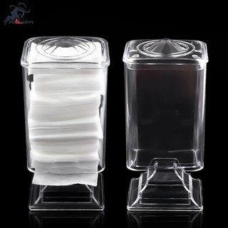 [Hàng mới về] Hộp đựng bông tẩy trang bằng nhựa trong suốt