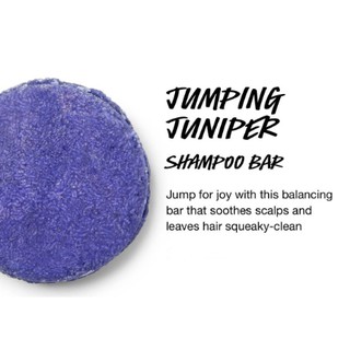LUSH - [Tặng Hộp Thiếc] Bánh gội đầu Jumping Juniper cho tóc dầu (27g/55g)