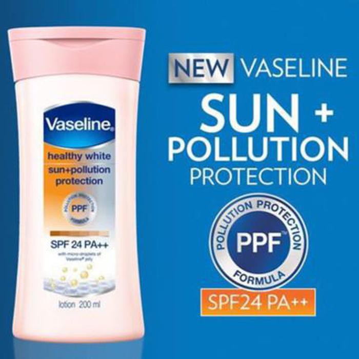 (hàng Mới Về) Sữa Dưỡng Thể Vaseline Màu Trắng Chăm Sóc Sức Khỏe Spf24 Pa + + 200ml 100ml 100ml 100ml 2020