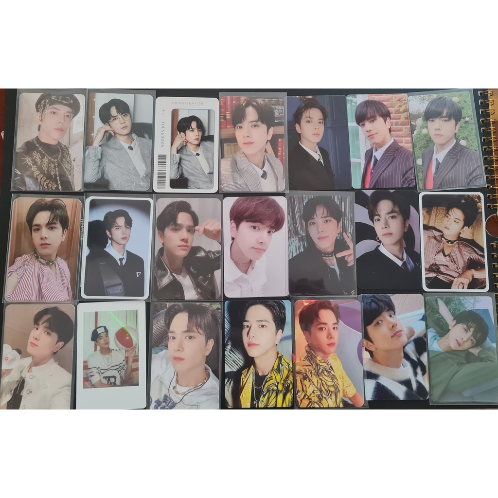 Thẻ Hình Ảnh Card Album Chase & Thrilling / Benefit / MD / Goods Younghoon The Boyz (Có Sẵn)