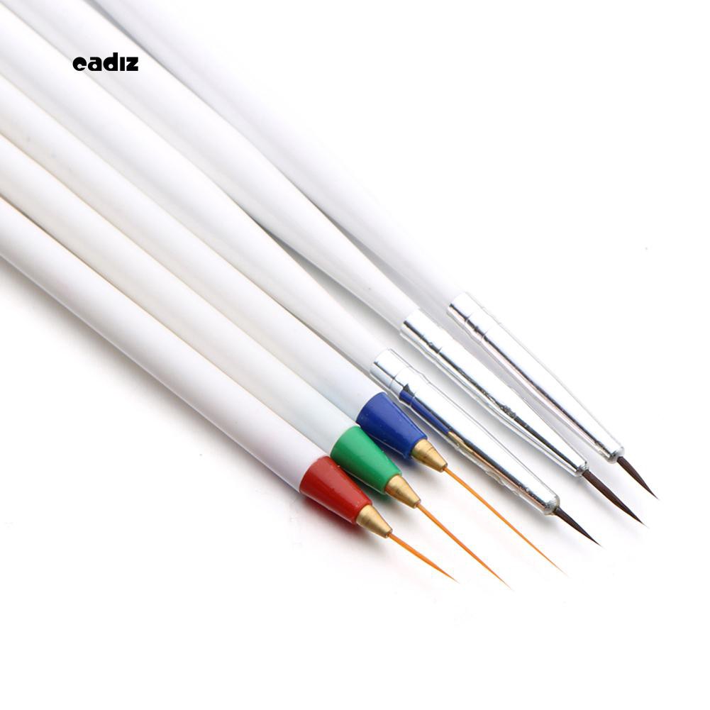 [Hàng mới về] Bộ 6 cây cọ vẽ trang trí nghệ thuật móng tay chuyên dụng