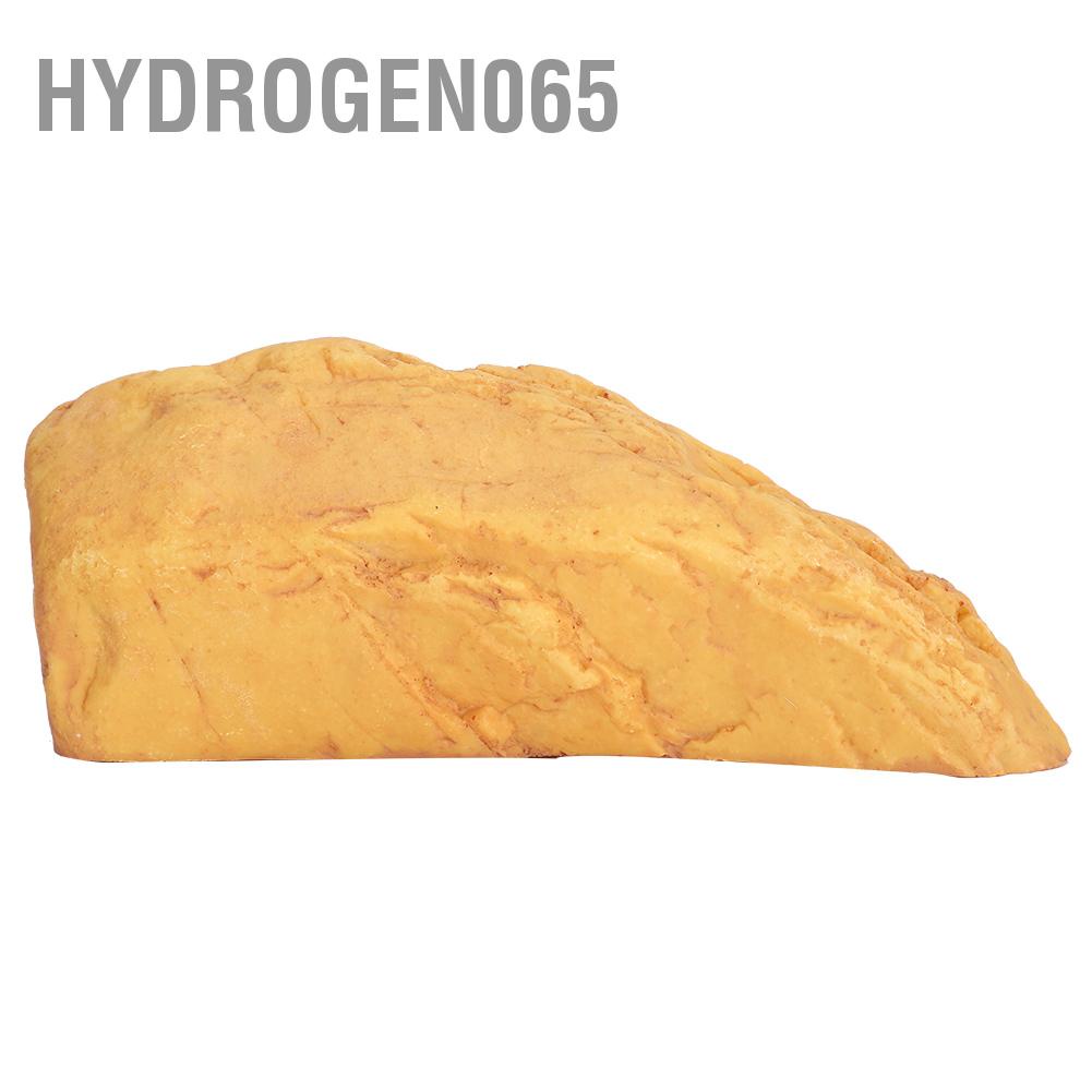 Hydrogen065 Nơi trú ẩn bằng nhựa cho bò sát Trang trí hồ cá Nhân tạo Hang náu ổn định mềm