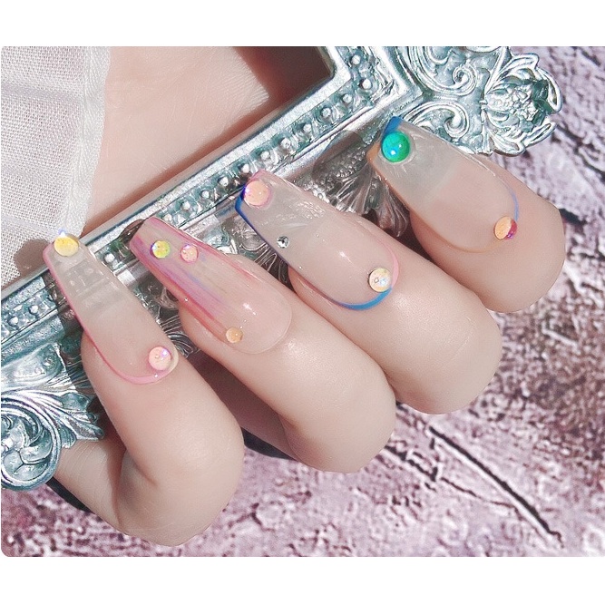 charm nhiều màu mẫu mới trang trí nail mẫu mới