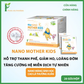 Cốm ho nano Mother Kids, cốm ho hỗ trợ thanh phế, giảm ho, loãng đờm mã -Phan An CN02