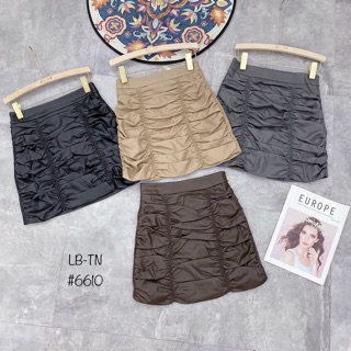 Chân váy da dúm mềm đẹp