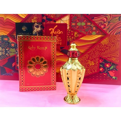 TINH DẦU NƯỚC HOA NỘI ĐỊA DUBAI RUBY ROSE SỐ 66