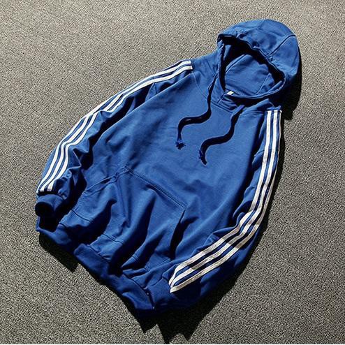 Áo Hoodie Nỉ Phối Xọc Cánh Tay Cho Cả Nam Và Nữ - Áo Hoodie Fom Rộng - Áo Nỉ KINGSPORT