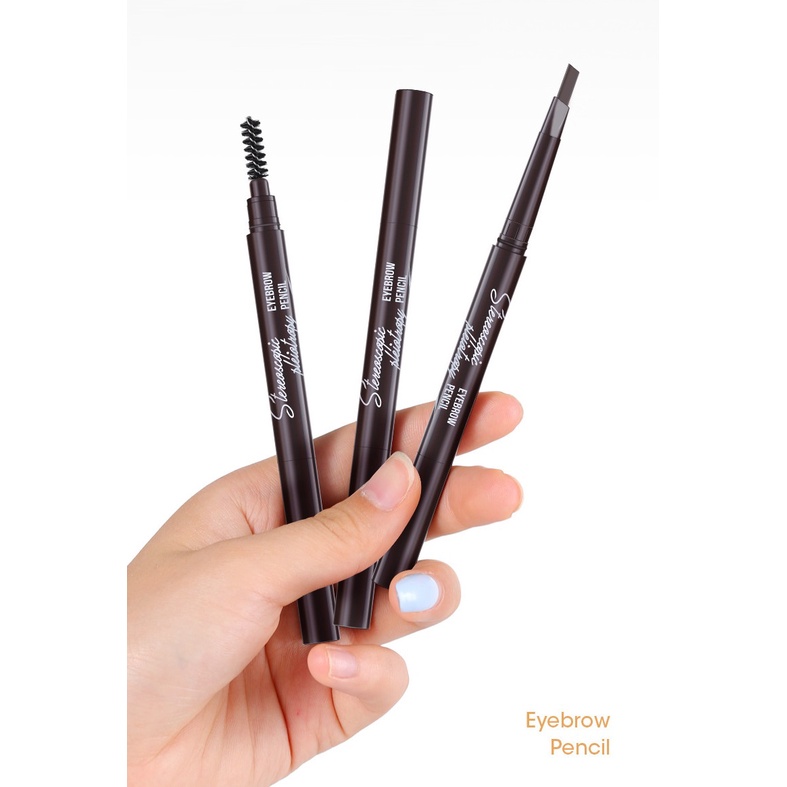 Chì kẻ mày 2 đầu bền màu, không lem, chống nước, lâu trôi DEPOT