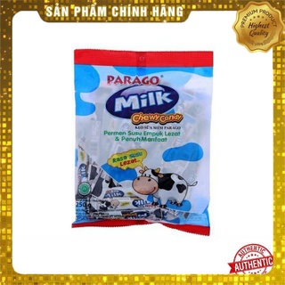 Kẹo mềm parago chewcandy đủ vị sữa/sôcôla/thập cẩm gói 250g