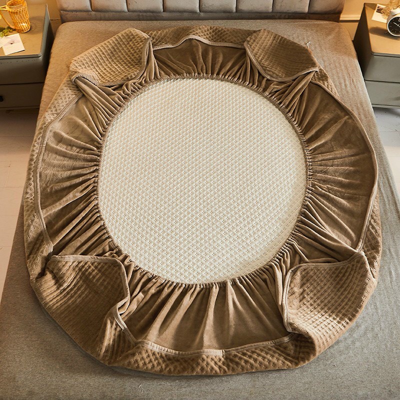 THẢM NỈ SỬA WAFFLE - chống tích điện mới nhất, Bộ ga gối Nỉ sữa công nghệ Mới giá rẻ hàng dày loại 1