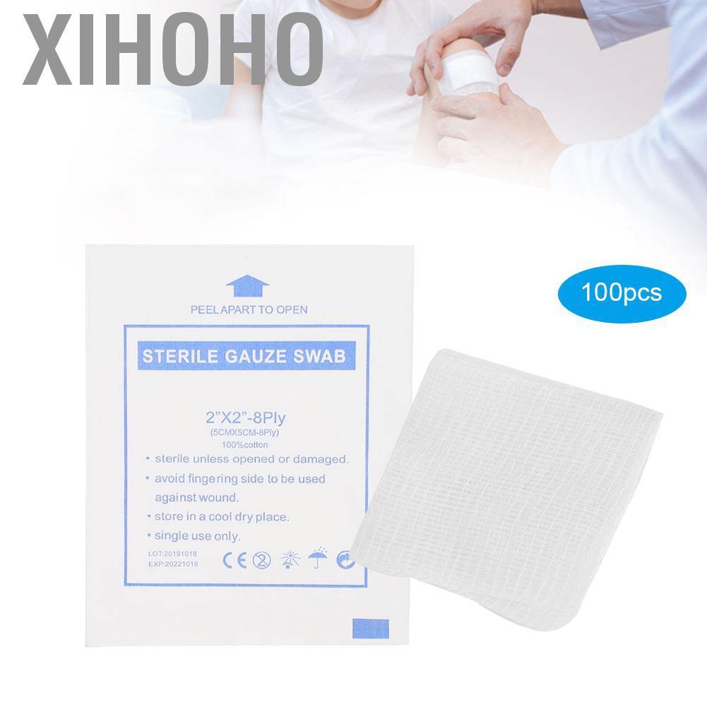 Set 100 Bông Gạc Y Tế Tiện Dụng