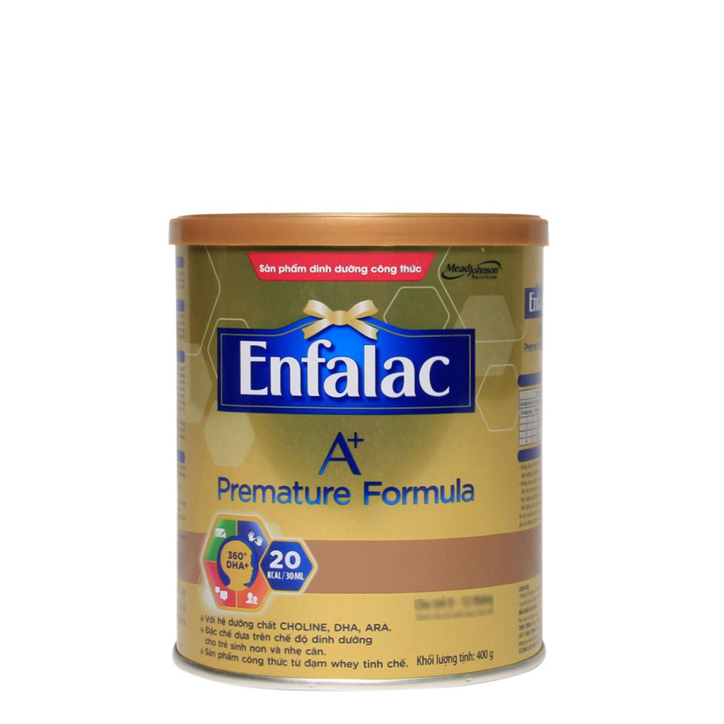 Sữa bột Enfalac A+ Premature Formula 400g