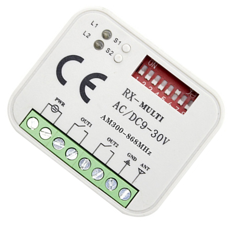 Bộ Điều Khiển Nhận Tín Hiệu Từ Xa 433MHz 868MHz AC DC 9-30V 300-868MHz
