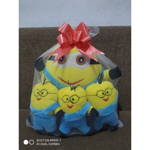 3 Búp Bê Hình Minion Dễ Thương Xinh Xắn