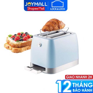 Máy nướng bánh mì Lock&Lock EJB221BLU - Hàng chính hãng, Bảo hành 12 tháng, dùng hâm nóng, nướng bánh mì sandwich