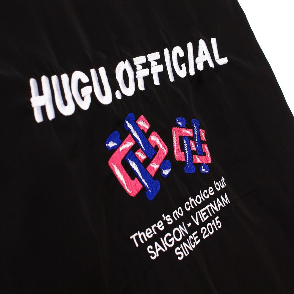 ÁO KHOÁC BLUE RED LOGO HUGU JACKET