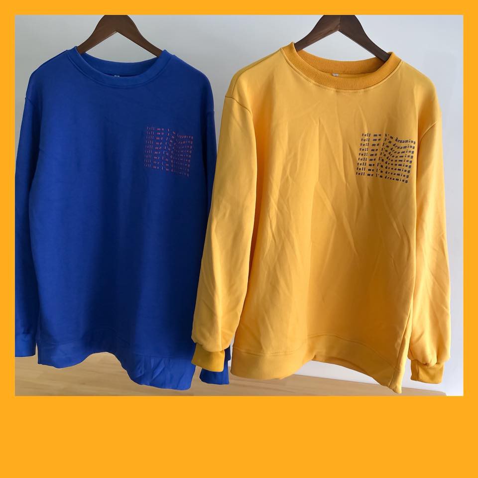 Áo nỉ sweater YAYSHOP unisex nam nữ in chữ Dreamming