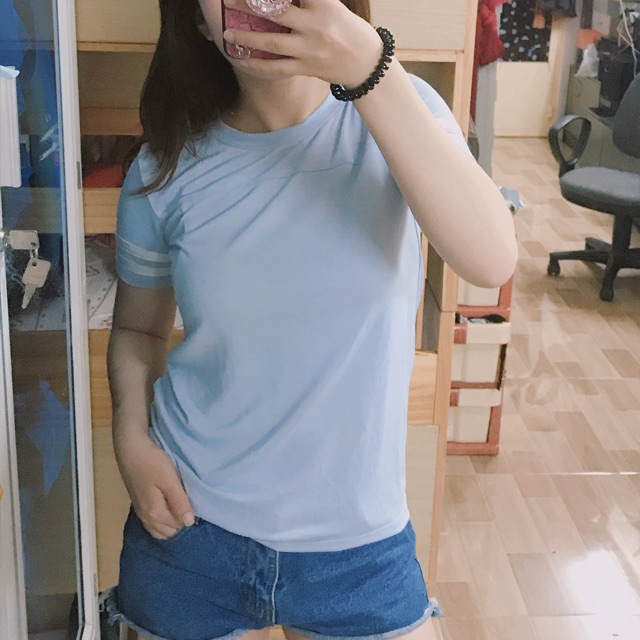 áo thun ngắn tay f21 vnxk hình shop tự chụp