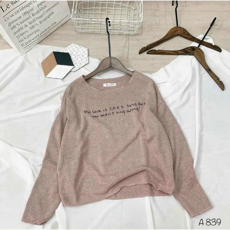 ÁO LEN GIẤY TAY DÀI Qc