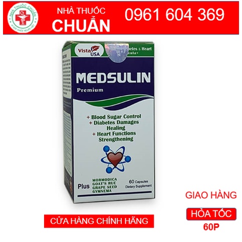 Medsulin Lọ 60 viên Hỗ trợ ổn định đường huyết