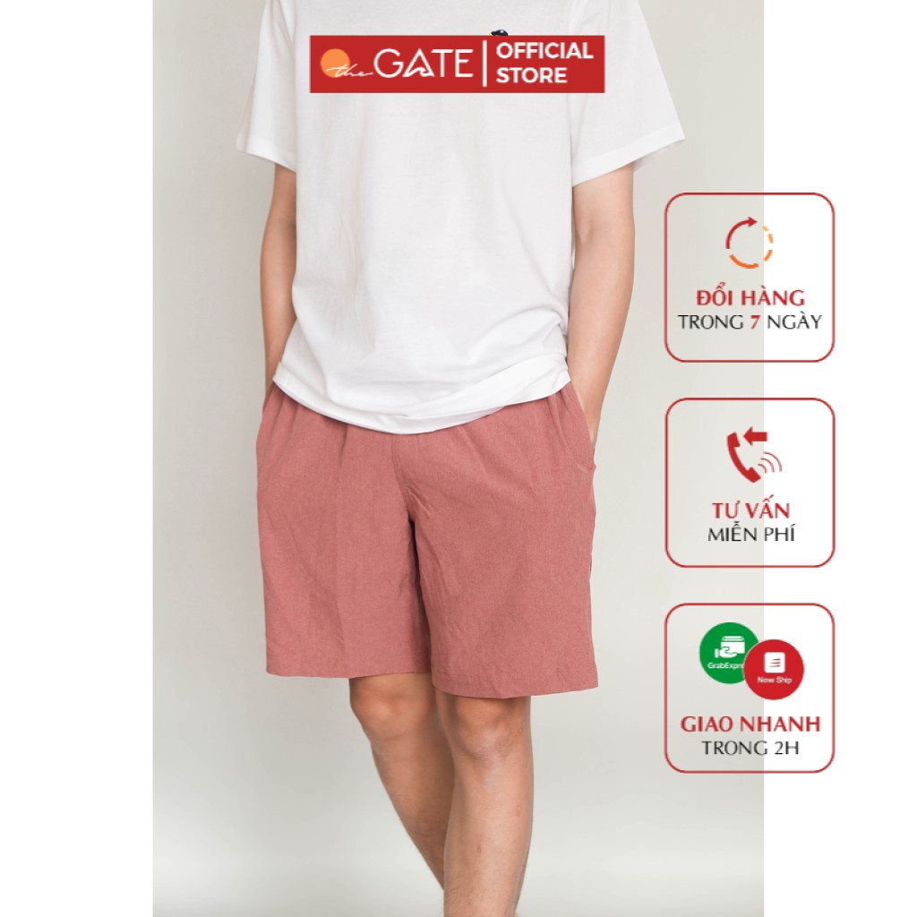 Quần Sooc Nam C&amp;K vải trơn thoáng mát, nhanh khô