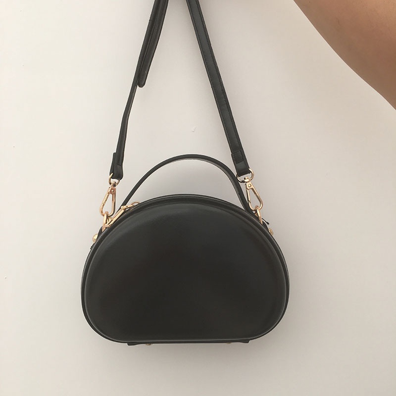 Túi xách IELGY màu trơn hình vỏ sò đa năng cho nữ