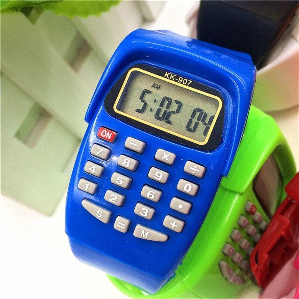 Đồng Hồ Điện Tử Dây Silicon Thời Trang Cổ Điển Cho Trẻ Em
