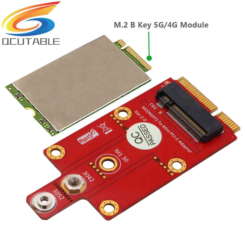 Bộ ChuyểN ĐổI M.2 Key B Sang Mini PCIe NGFF Sang Mini PCI Cho Mô-Đun 3G 4G 5G