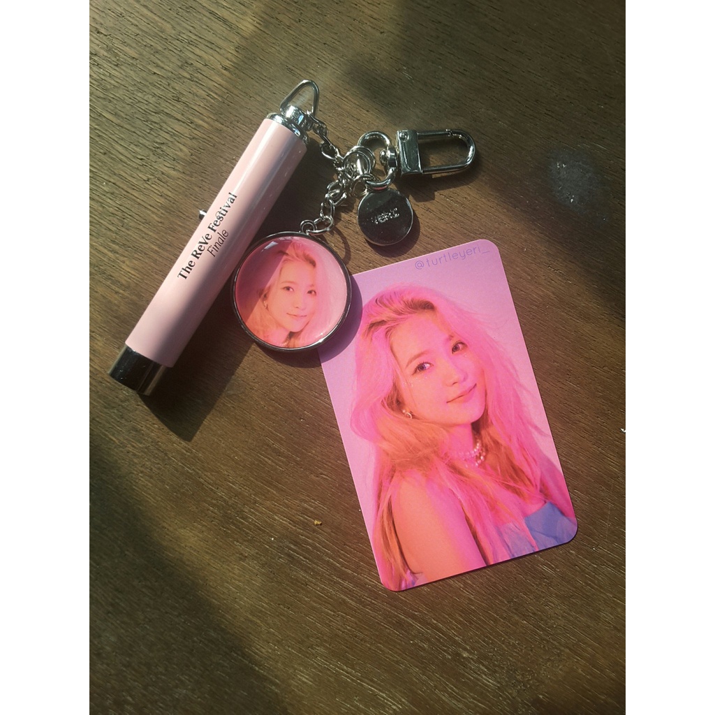 Ảnh photocard keyring Red velvet album Finale Monster Like Water Irene Seulgi Wendy Yeri Joy card