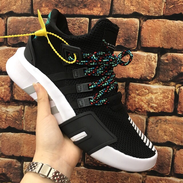 giày thể thao EQT BASKETBALL ADV ĐEN XANH TRẮNG