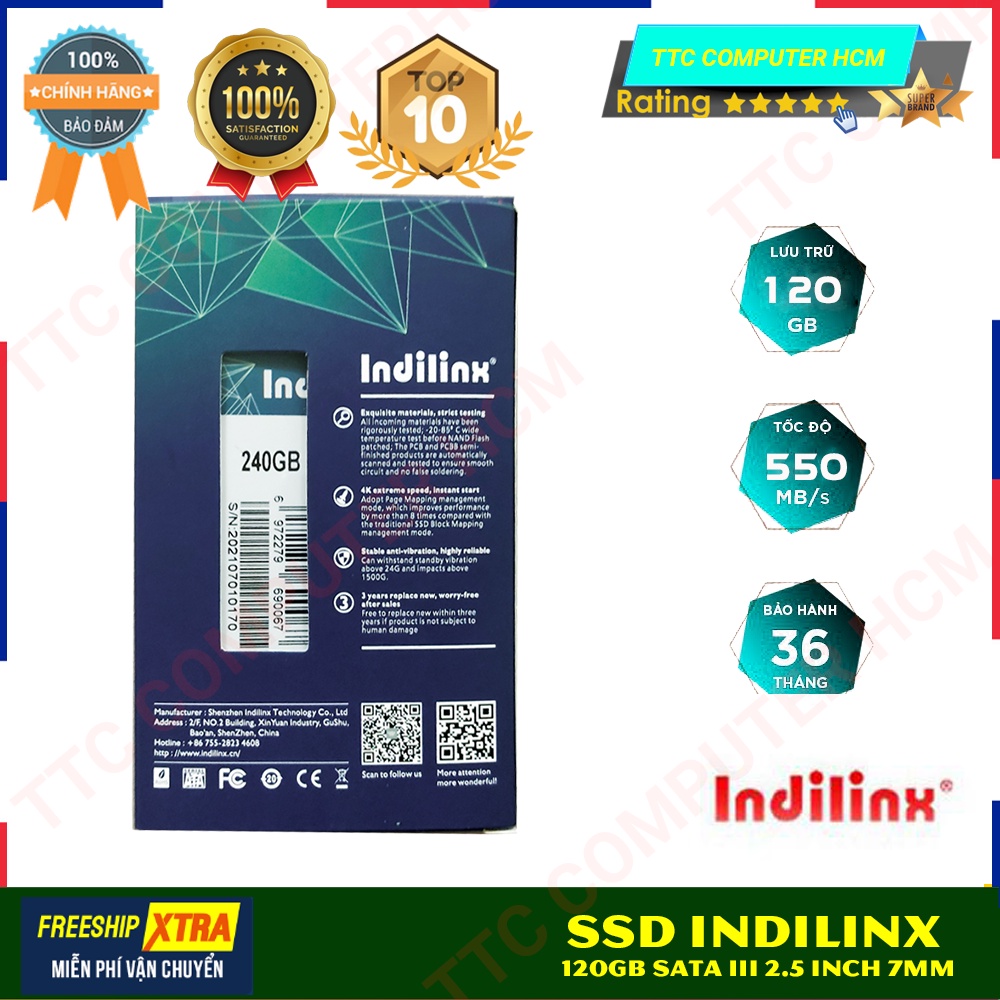 Ổ cứng SSD Indilinx 240GB 2.5'' SATA III  - Hàng Chính Hãng | BigBuy360 - bigbuy360.vn
