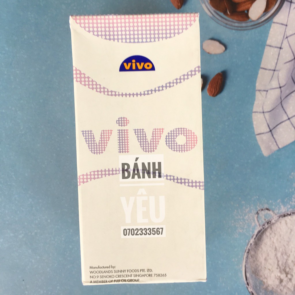 Kem làm bánh Topping Vivo Royal Cream 1.1kg (Giao TP HCM)