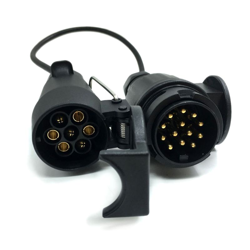 Phích Cắm Chuyển Đổi 12V 7 Pin Sang 13 Chấu Cho Xe Tải Caravan