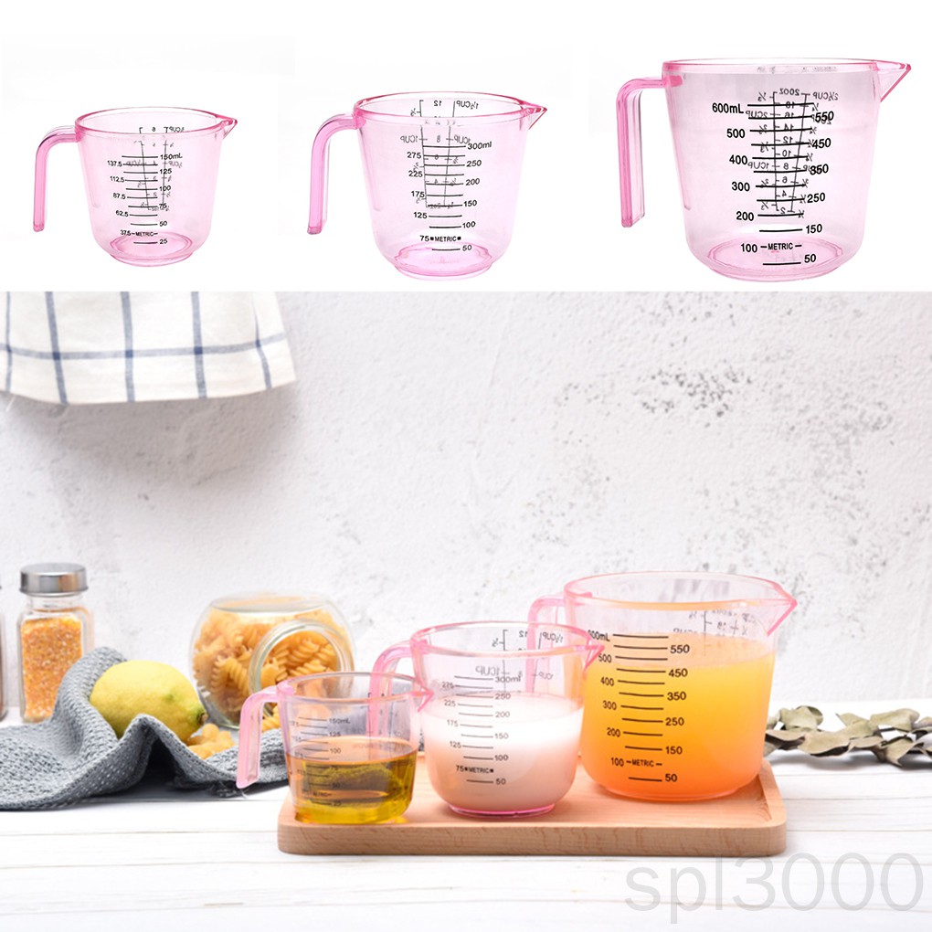 Cốc Đo Lường Bằng Nhựa Trong Suốt