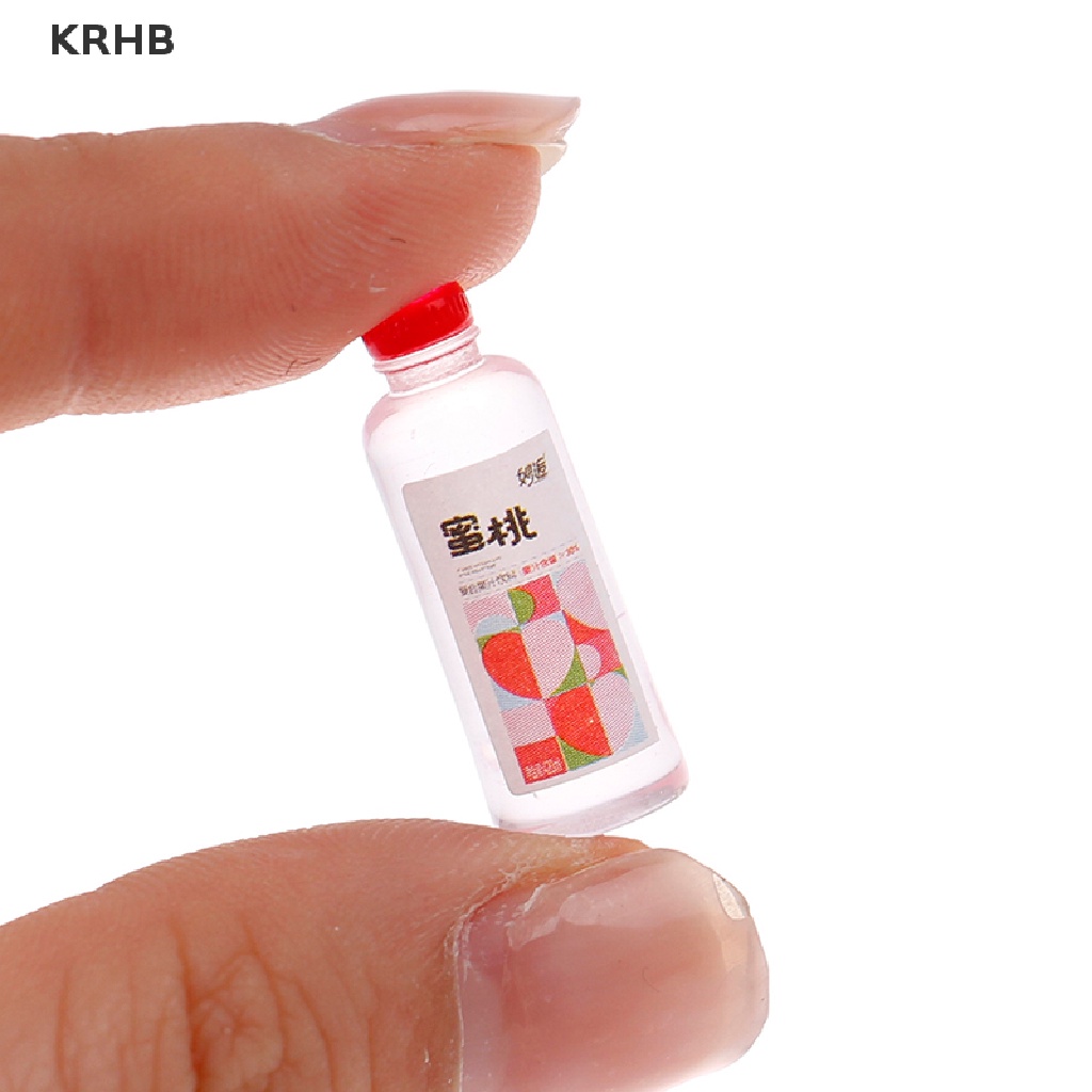 3 Chai Nước Ép Trái Cây Trang Trí Nhà Búp Bê 1: 12 Mới