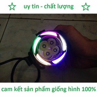 Đèn trợ sáng L4 có viền 5 mầu